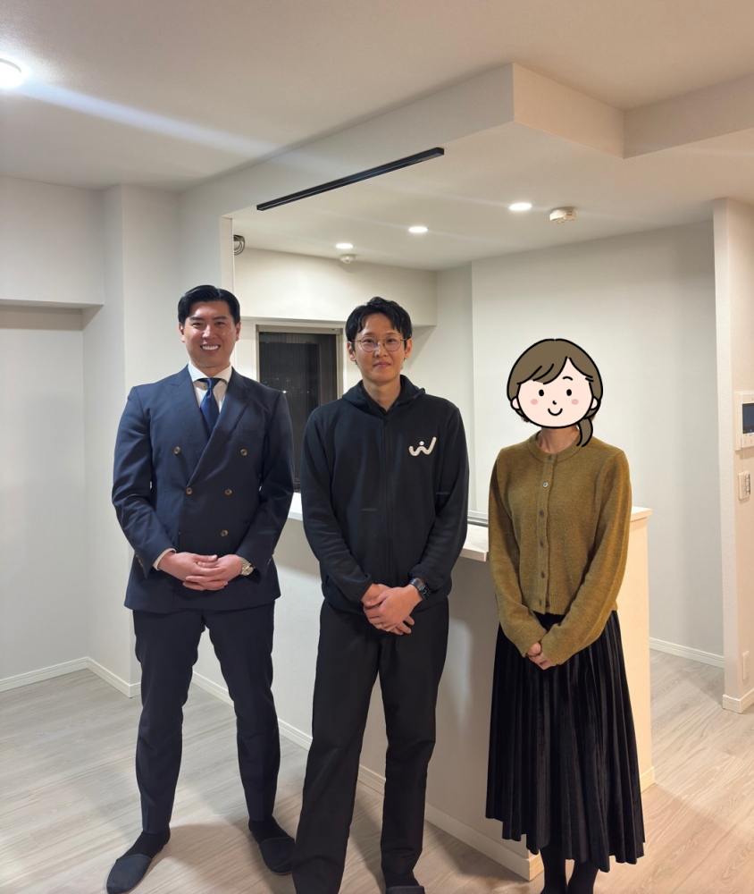 決め手は”正直な提案”と人柄